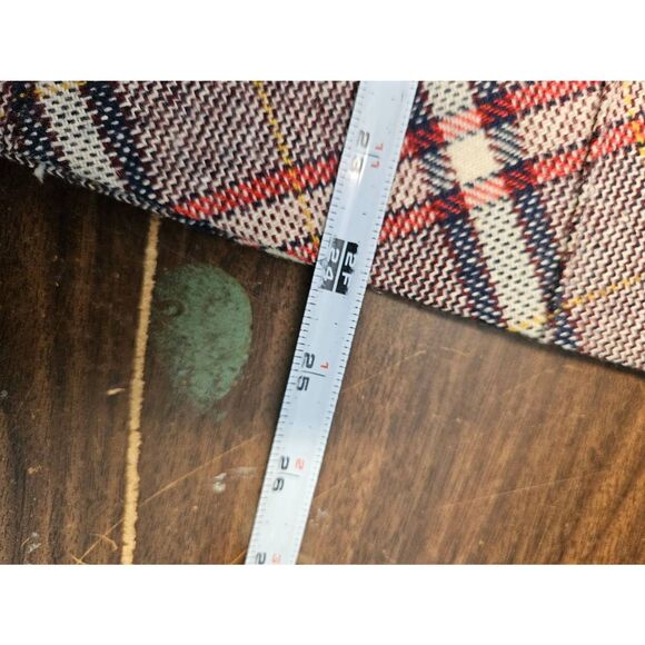 Mister Leonard Wool Blend Gray Plaid Skirt and Vest Set Womens size 10 Vintage 6 - Picture 12 of 12